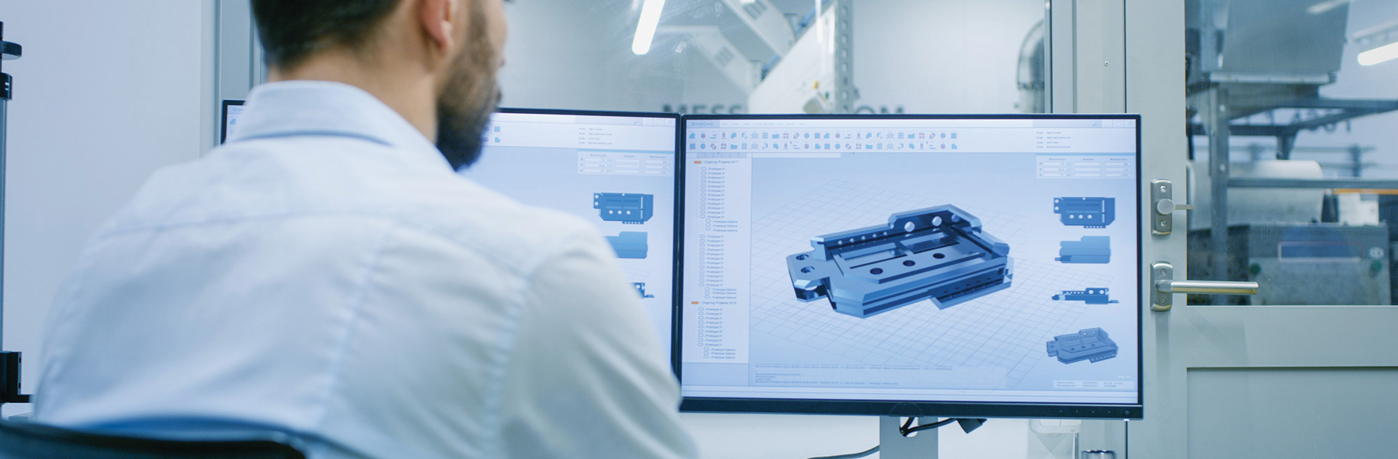 engineer working at computer