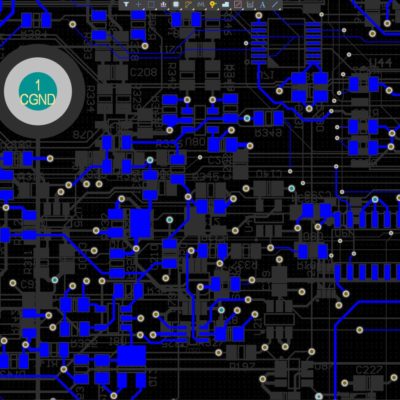 rendering of electronic circuits